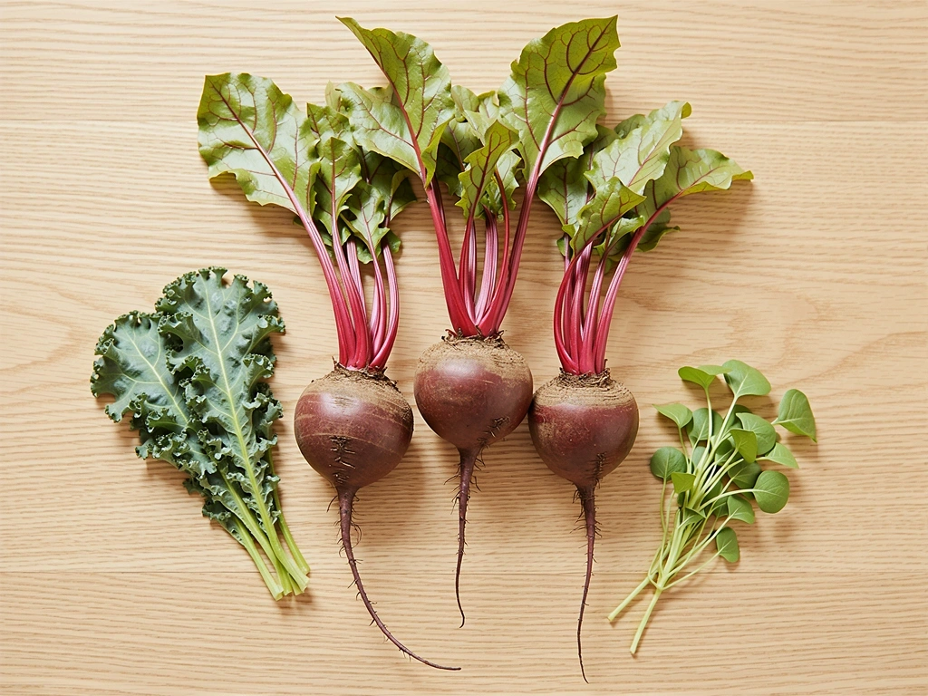 Produkty sezonowe: buraki i jarmuż